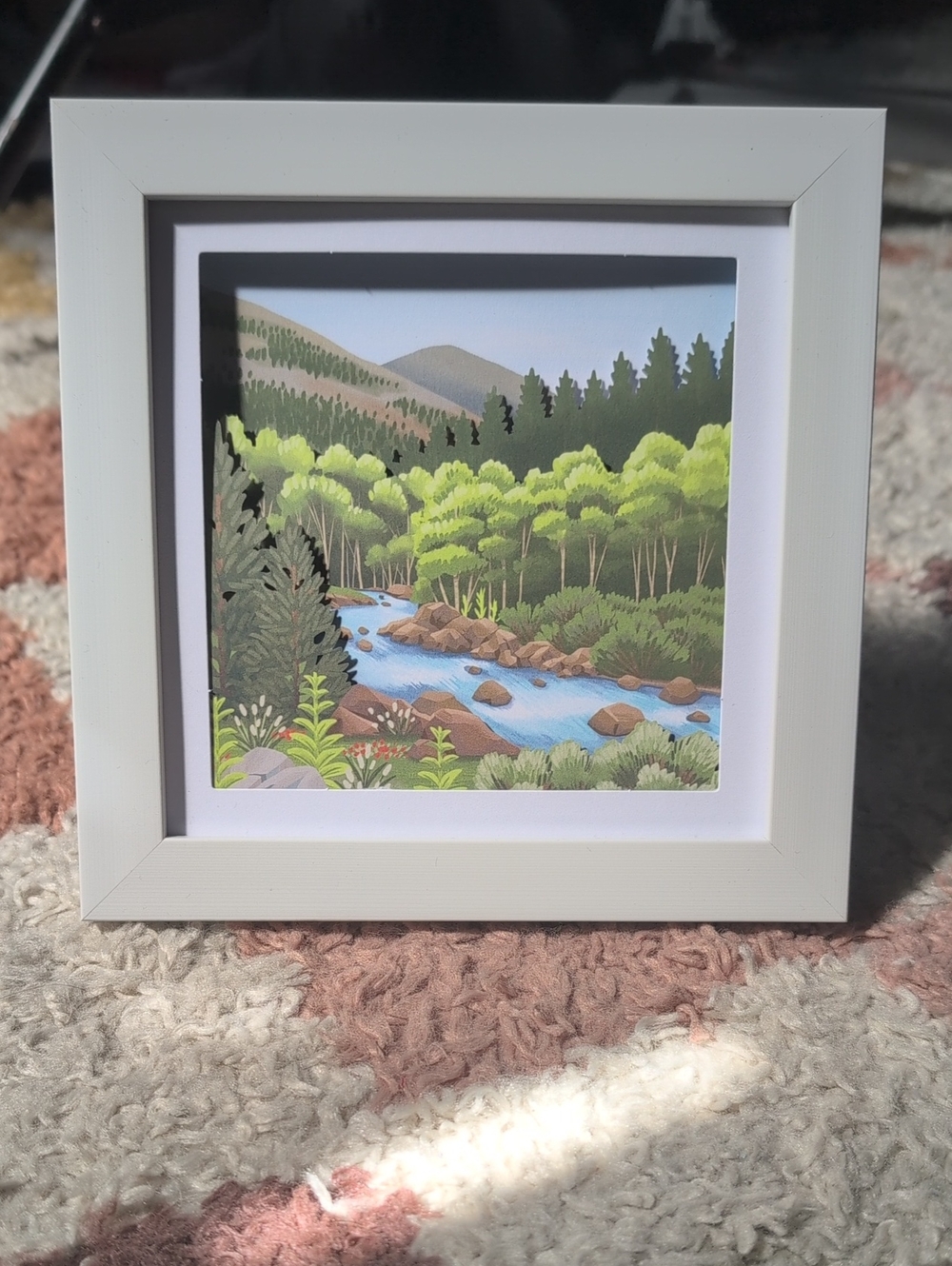 Handmade Scenery In Photo Frame